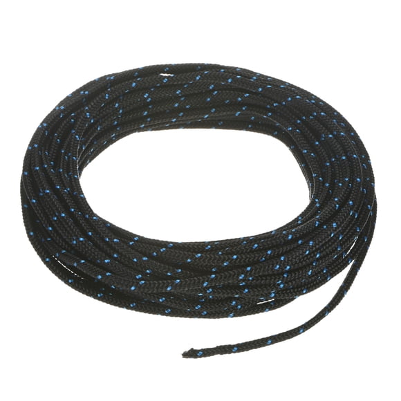 Cuerda de arranque de retroceso Uxcell 3.5mm 10m Cuerda de nylon para motosierra Negro Azul