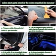thumbnail image 4 of Tira de Luces LED para Coche Azul Cable de Neón 5m 12V con Modo de Música, 4 of 7
