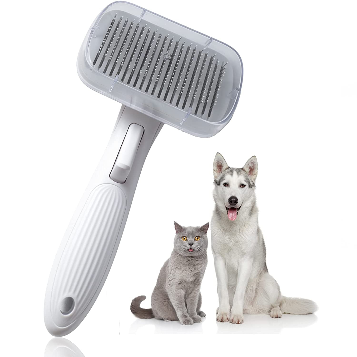 Cat & Dog Brush Brushes for Shedding and Grooming Pet Brushes Depilation  and Grooming Tools Self-Cleaning for Pet Undercoat Long and Short Hair  Combs | Walmart Canada
