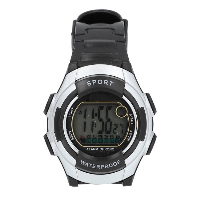 Reloj Deportivo Digital, Luces Nocturnas LED Vintage, Cronómetro, Alarma, Resistente Al Agua Hasta 50 M, Parte Trasera De Acero Inoxidable, Para Correr, Escalar, Caminar, Pescar