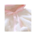thumbnail image 3 of Newborn Infant Baby Girls Fleece Hooded Jacket Kids Plush Warm Cute Coat, 3 of 3