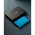 thumbnail image 3 of VULKIT Pop Up RFID Blocking Card Holder Elastic Cloth Slot Cash & Coins-VC104 Blue, 3 of 6