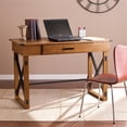 thumbnail image 2 of Bureau Réglable en Hauteur SEI Furniture Canton en Pin Émaillé, 2 of 8