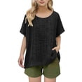 thumbnail image 3 of shoper Girls Shirts Size 14-16 Round Neck Short Sleeve T-Shirts Cute Funny Tees T-Shirts Toddler To Big Kid Sizes, 3 of 7