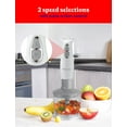 thumbnail image 3 of Betty Crocker 2-Speed Corded Electric Hand Blender with Beaker, Chopper, and Whisk (White), BC-4306W, 3 of 6