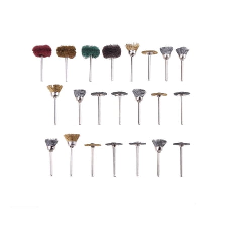 TAILTOSS 340Pcs Metal Rotary Tool Accessories Drill Polishing Attachment and Grinding Wheels 7.9x5.5x1.6in