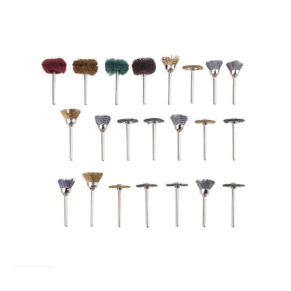 TAILTOSS 340Pcs Metal Rotary Tool Accessories Drill Polishing Attachment and Grinding Wheels 7.9x5.5x1.6in