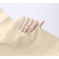 thumbnail image 4 of Sábana plana Utopia Bedding, doble, beige, suave microfibra cepillada, 4 of 7