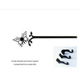 thumbnail image 2 of Butterfly Curtain Rod LG (Hardware is INCLUDED), 2 of 2