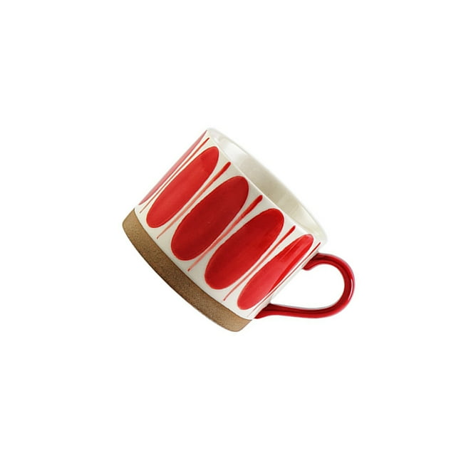 Bearachild Taza de agua de cerámica a la moda, recipiente para beber de estilo Vintage, taza para leche y café, tazas para bebidas, té, botella para Teteras tipo 4 Bearachild HA081207-04