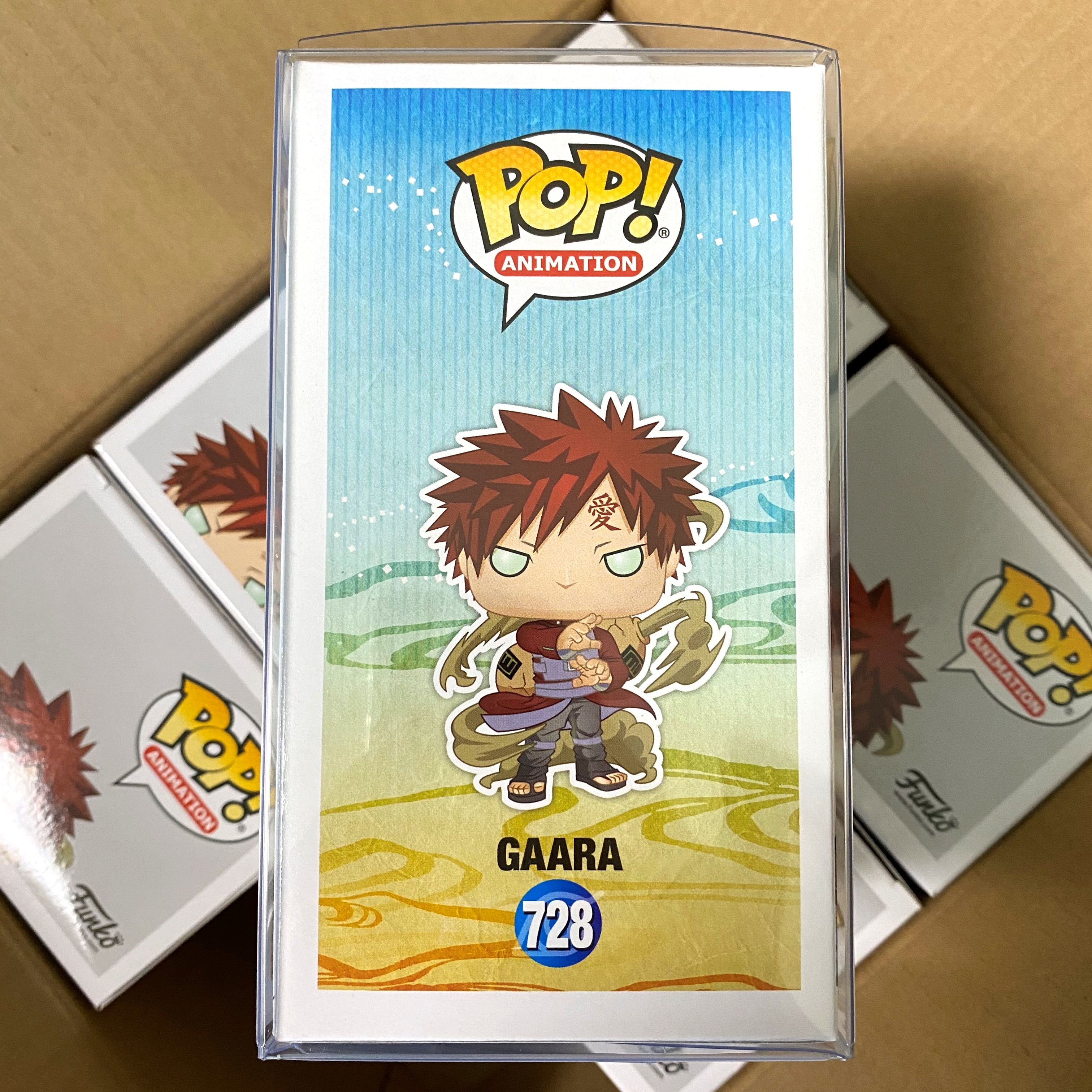 Gaara Funko Pop! #728 with Protector - Hot Topic Exclusive - Naruto