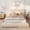 Off-white King, variant on Cloud Upholstered Platform Bed Frame with Headboard - Soft Soft Fabric, Modern Low-Profile Support, No Box Spring Needed, Easy Assembly - Dark Gray, King
