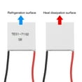 thumbnail image 4 of TES1-7102 Semiconductor Refrigeration Tablets 8.4V 2A 9.2W Heatsink Thermoelectric Cooler Cooling 20x20mm, 4 of 4