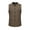 Coffee, variant on Mens Herringbone Wool Vests Suit Business Casual formal Dress Tweed High Collar Waistcoats Slim Fit for Wedding , Party Navy