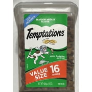 Temptations Seafood Medley Cat Treat 16 oz (Pack of 2)