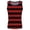 Red, variant on Krdevn Mens Red Black Striped Tank Tops Summer Sleeveless Shirts for Workout and Gym,Tank Tops Men,XL