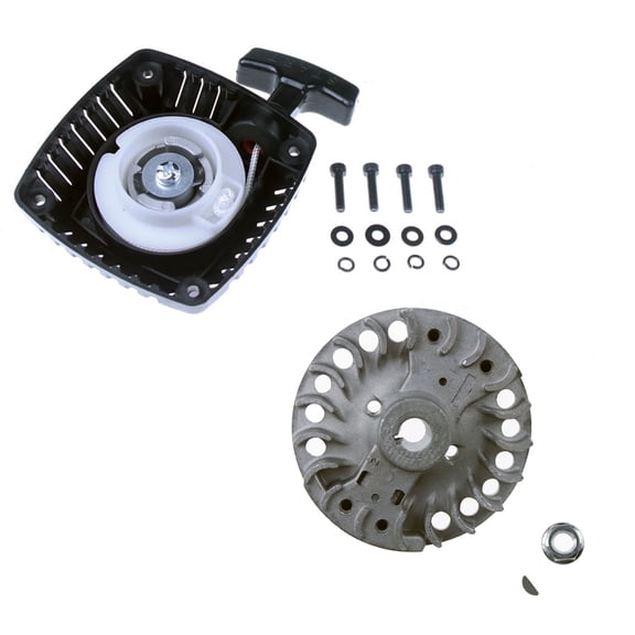 Pull Start and Flywheel for 23cc-36cc Fit 1/5 HPI BAJA LOSI FG GOPED REDCAT