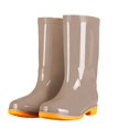 thumbnail image 4 of YTCAMLO Glitter Tall Rain Boots for Women Casual Mid Calf Waterproof Slip On Garden Boots Non-slip Outdoor Mud Rain Shoes, 4 of 5