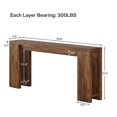 thumbnail image 5 of MAYEERTY Heavy-Duty Solid Wood Table with Ample Storage, Functional Stylish Design, 5 of 5