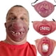 thumbnail image 2 of Máscara de payaso de media cara de látex divertida, banda elástica humorística, máscaras horribles para fiesta de adultos, Cosplay, decoración de Halloween, 2 of 4