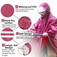 thumbnail image 3 of Poncho de Pluie Extérieur Imperméable Réfléchissant pour Cyclisme Camping Randonnée avec Capuche, 3 of 4