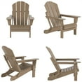 thumbnail image 3 of Chaise Adirondack Pliante en Poly pour Extérieur (Ensemble de 4), 3 of 6
