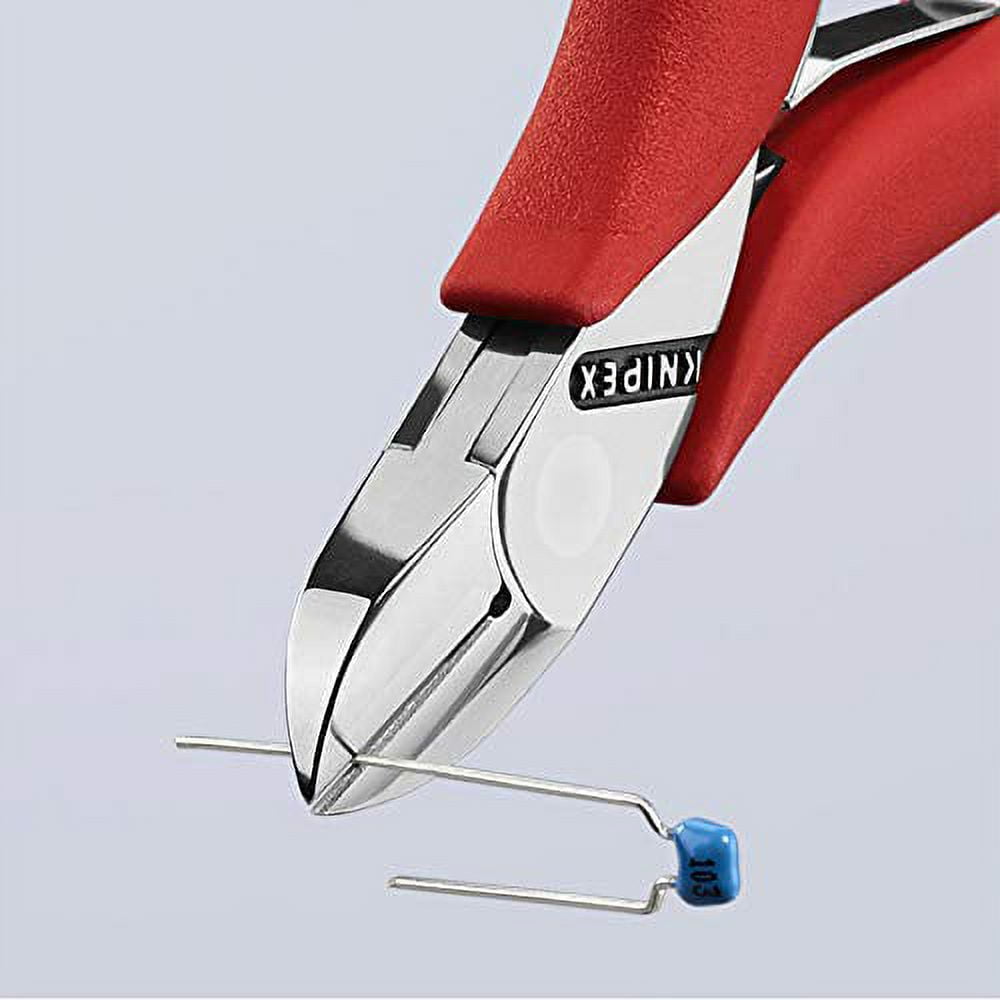 4 1/2 in 77 Diagonal Cutting Plier Standard Cut Oval Nose Uninsulated