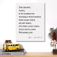 thumbnail image 5 of Canvas Wall Art Inspirational Quote Canvas Print Positive Canvas Painting Home Bedroom Wall Decor Framed Gift for Girl Women 12x15 Inch, 5 of 5