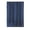 Navy #4, variant on Solid Color Sheer Curtains with Rod Pocket | Semi-Transparent Polyester Gauze Panel | 52x63 Inches | Black, White, Gray, Pink, Navy Options