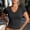 04-Dark Gray, variant on Women's V Neck Short Sleeve T-Shirt Slim Fit Lightweight Stretchy Breathable Fitted Casual Layering Tee Top 06-Light Gray S