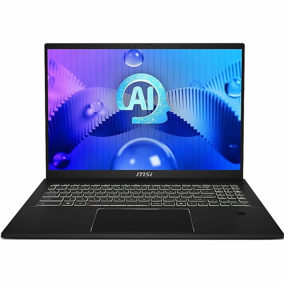 MSI Summit E16 AI Evo A1MTG-024US 16" WQXGA 165Hz 2-In-1 Touchscreen Laptop, Intel Core Ultra 7-155H 3.8GHz, 32GB RAM, 1TB SSD, Windows 11 Pro, Ink Black