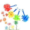 thumbnail image 2 of 8 Pcs Assorted Color Sponge Painting Brushes for Kids with Safe PE EVA Material Great for Preschool, 2 of 8