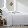 thumbnail image 4 of RUIKASI White Queen Size Comforter Set - Soft and Fluffy, Microfiber Bedding with 1 comforter and 2 Pillowcases, 4 of 5