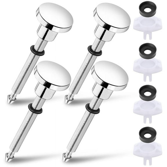 Set of 4 Tub Spout Diverter Repair Kit - Bathtub with Faucet Replacement Parts