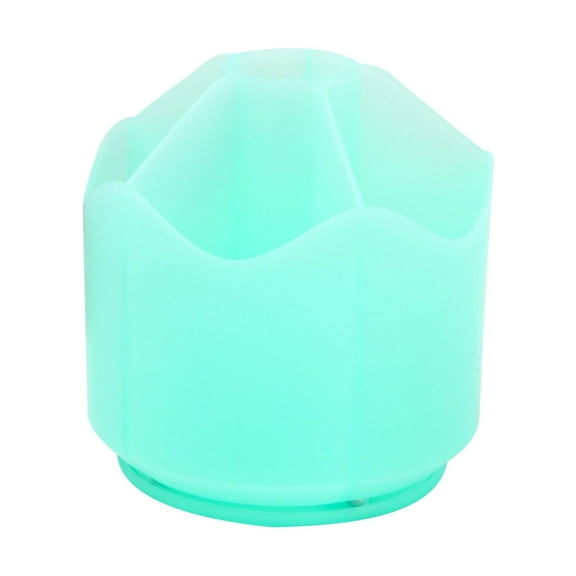 Lilixerw Pen Holder for Desks,360 Degree Pencil Holder,Rotating Desk Organizer Holder for Classroom,Office Supplies,5.12 x 5.9 inch