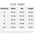 thumbnail image 4 of Cargo Shorts Women Baggy Y2K Summer Drawstring Elastic Waist Casual Wide Leg Bermuda Shorts with Pockets, L, 4 of 8