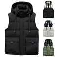 thumbnail image 4 of ZACPNCV Men's Lightweight Packable Puffer Vest Sleeveless Puffy Outerwear Water-Resistant Bubble Jackets Work Casual Golf, 4 of 4