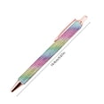 thumbnail image 3 of Plastic Ballpoint Pen Rhinestone Embellished Retractable Pen 2 Count Multicolor High-End Weighty Feel Signature Pen for Business Gifts and Collectors by JASKFLY, 3 of 7