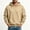 *Khaki, variant on VBVC Men's V Neck Pullover Hoodie With Kangaroo Pocket, Drawstring Long Sleeve Casual Basic Sweatshirt For Men, Khaki , S-3XL