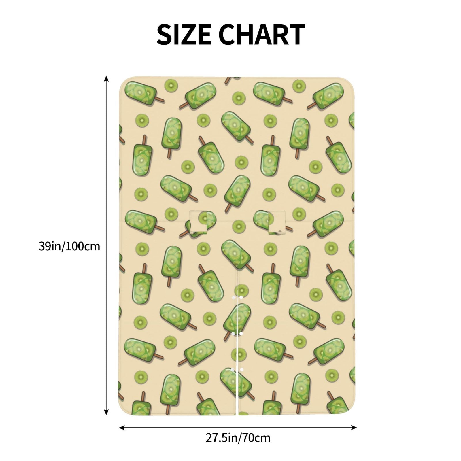 Naloa Kiwi Ice Cream Baby Car Seat Cover, Breathable Baby Carrier Cover, Multiuse Baby Carrier Cover & Nursing Breastfeeding Cover