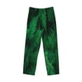 thumbnail image 4 of Fotbe Green Leave Fern Men's Pajama Pants,Sleepwear Pants,Pj Bottoms Drawstring And Pockets-Large, 4 of 9