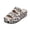 A-White85, variant on Women's Slippers Leopard Camo Print Cloth Slides Sandals Thick Sole Buckle Strap -On Outdoor Beach Casual Shoes