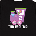 thumbnail image 4 of Inktastic 2nd Birthday Cute Train I'm Two Girls Long Sleeve Toddler T-Shirt, 4 of 5