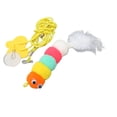 thumbnail image 2 of Juguete para gatos con puerta colgante, juguete para gatos con puerta colgante, juguete interactivo con plumas para gatos, puerta colgante, juguete retráctil para gatos, durabilidad mejorada, 2 of 12