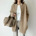 thumbnail image 6 of Soft Knitted Coat For Slimming Sense Of Design Women Cardigans Loose Jacket Autumn And Spring, 6 of 9