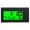 Green, variant on Agiufgs Car Digital Clock ABS Calendar, 2 in 1 Clock and with Large LCD Display, for Dashboard Use Display Use, Green