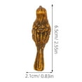 thumbnail image 2 of Minkissy Zinc Alloy Gold Cabinet Knobs Modern Design For Furniture Upgrade 1Pcs, 2 of 6