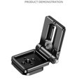 thumbnail image 1 of Folding DSLR Camera L Bracket Adjust Angle, Cameras Quick Release Plate Suitable for Various Cameras, 1 of 5