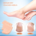 thumbnail image 3 of Tignapoo Soft and Comfortable Heel Sleeves with Holes in Skin Tone - Cushioned Support for Sports and Daily Use, Available in Multiple Colors and Sizes, 3 of 6