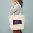 thumbnail image 3 of CafePress - Mardi Gras Happy Mardi Gras Tote Bag - Unisex Canvas Tote Bag, Beige, 1-Piece, 3 of 7